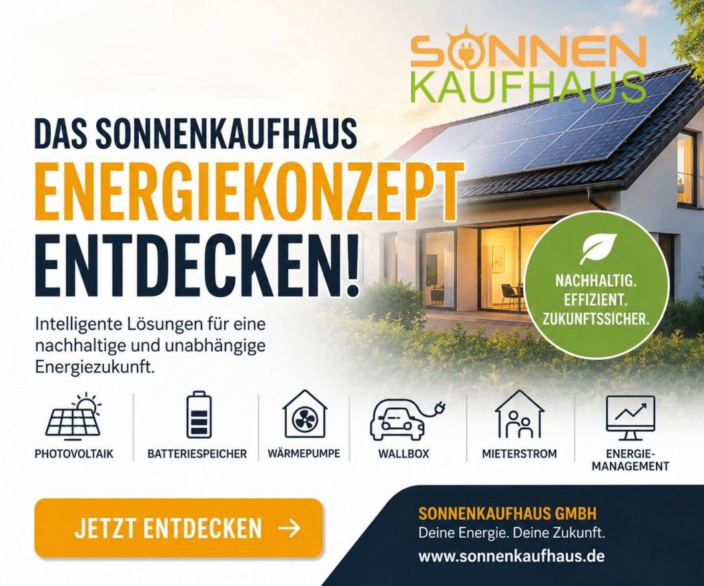 Das Sonnenkaufhaus Energiekonzept
