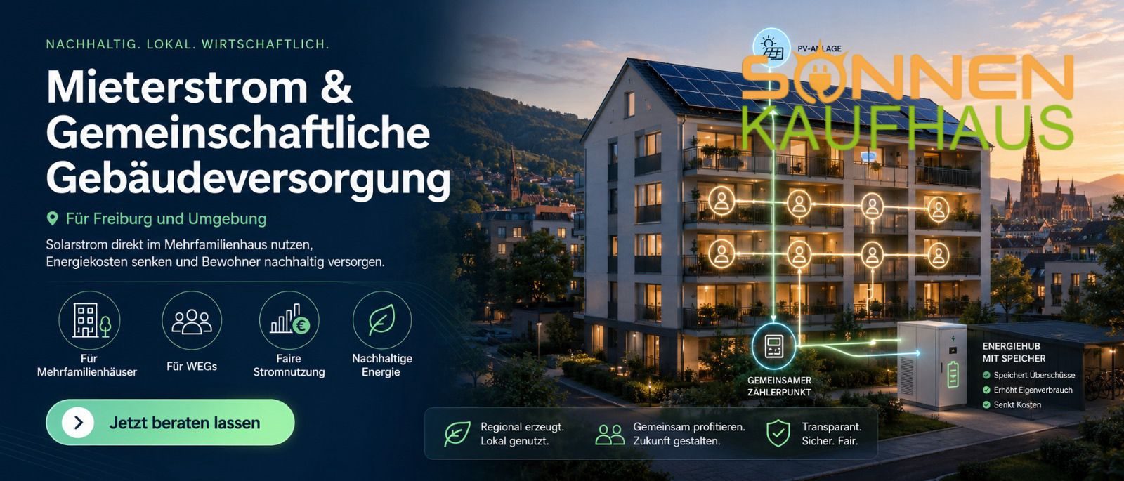 Mieterstrom Freiburg by Sonnenkaufhaus